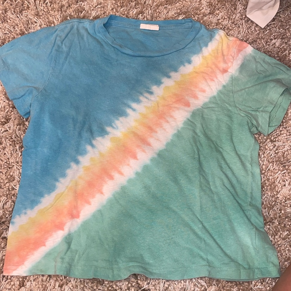 Re/done tie dye t-shirt size s